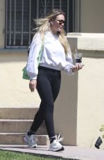 HILARY DUFF Out and About in Los Angeles 06/04/2025