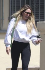 HILARY DUFF Out and About in Los Angeles 06/04/2025