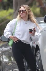 HILARY DUFF Out and About in Los Angeles 06/04/2025