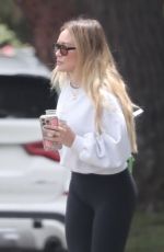 HILARY DUFF Out and About in Los Angeles 06/04/2025