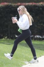 HILARY DUFF Out and About in Los Angeles 06/04/2025