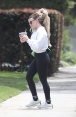 HILARY DUFF Out and About in Los Angeles 06/04/2025