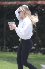 HILARY DUFF Out and About in Los Angeles 06/04/2025