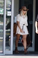 HOLLY WILLOGHBY Leaves a Heliport in London 06/27/2025