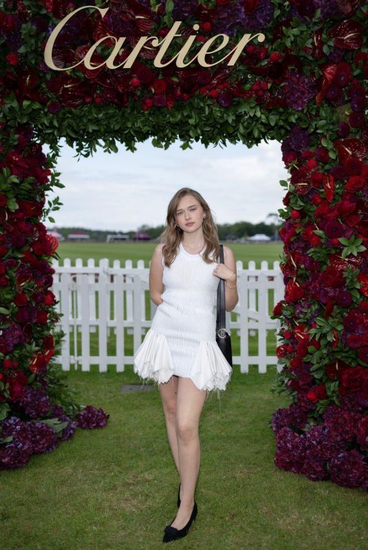 INDIA FOWLER at Cartier Queen