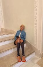 IRIS LAW for British Vogue - Miu Miu Lunch Diary in Cannes, May 2025