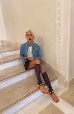 IRIS LAW for British Vogue - Miu Miu Lunch Diary in Cannes, May 2025