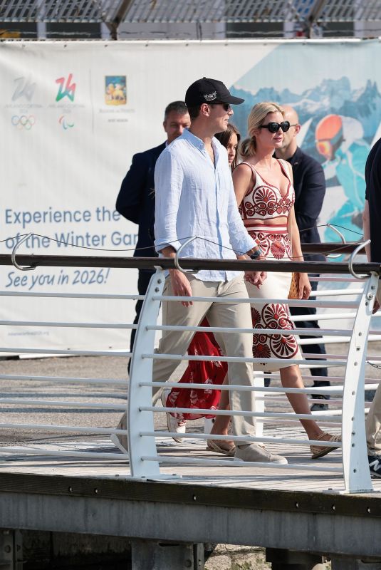 IVANKA TRUMOP and Jared Kushner Arrives in Venice 06/24/2025