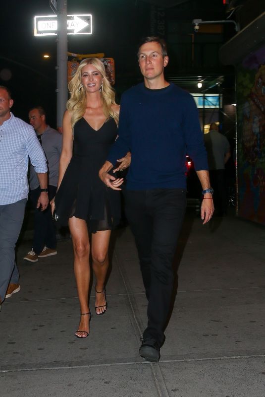 IVANKA TRUMP and Jared Kushner Arrives at Joshua Kushner