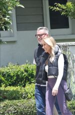 JEANIE BUSS Heading to Farmers Market with Her Husband in Los Angeles 06/21/2025