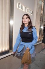 JENNA COLEMAN at Miu Miu Store Re-launch Party in London 06/12/2025