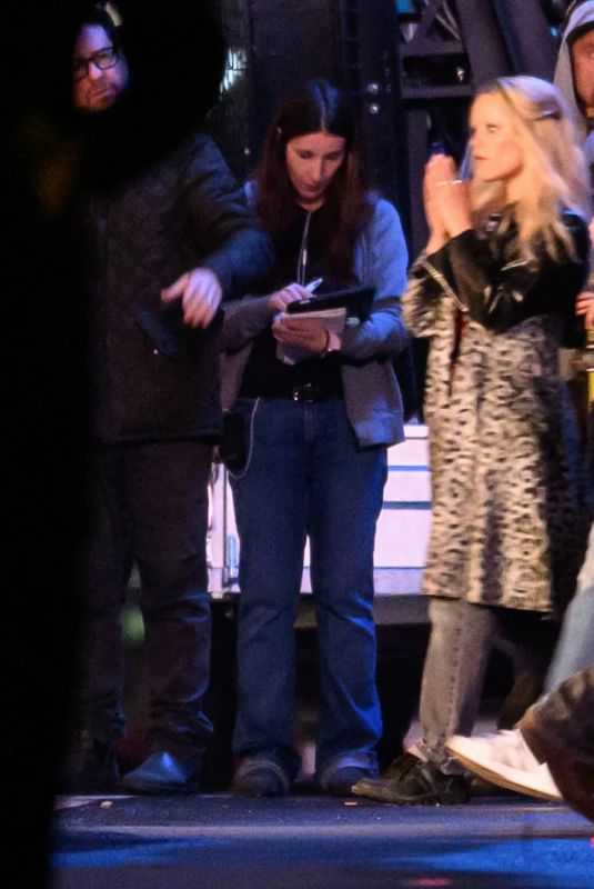 JENNA ORTEGA on the Set of New J.J. Abrams Movie Ghostwriter in Glasgow 06/21/2025