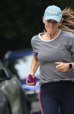 JENNIFER GARNER Out Jogging in Brentwood 06/19/2025