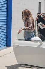 JENNIFER LOPEZ Making Her Way to Studio in Los Angeles 06/14/2025