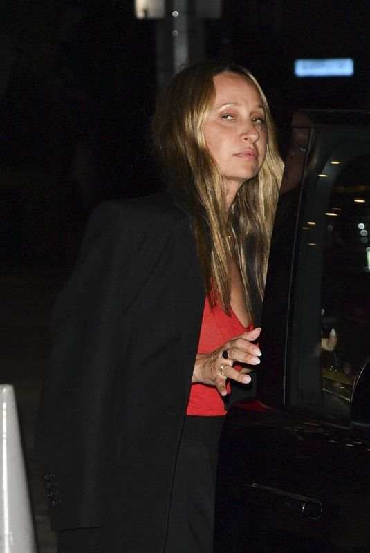 JENNIFER MEYER Leaves Bird Streets Club in West Hollywood 06/11/2025