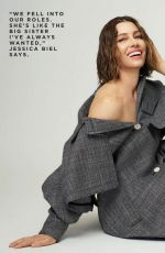 JESSICA BIEL and ELIZABETH BANKS in Emmy Magazine, June 2025