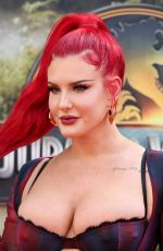 JUSTINA VALENTINE at Jurassic World Rebirth Premiere in New York 06/23/2025