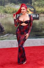 JUSTINA VALENTINE at Jurassic World Rebirth Premiere in New York 06/23/2025