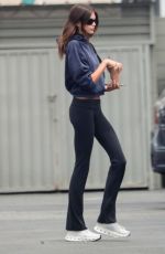 KAIA GERBER Laves a Cycling Gym in Los Angeles 06/04/2025