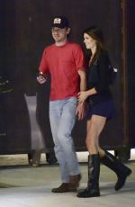 KAIA GERBER on a Date Night with Lewis Pullman at The Living Room in Los Angeles 06/20/2025