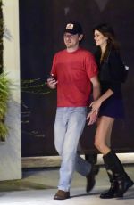KAIA GERBER on a Date Night with Lewis Pullman at The Living Room in Los Angeles 06/20/2025