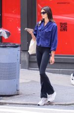 KAIA GERBER Out for Early Morning Stroll in New York City 06/14/2025