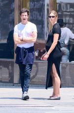 KARLIE KLOS On a Stroll with Her Husband in New York City 06/13/2025