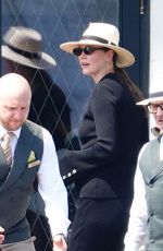 KARLIE KLOSS Arrives in Venice 06/26/2025