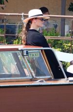 KARLIE KLOSS Arrives in Venice Ahead of Jeff Bezos