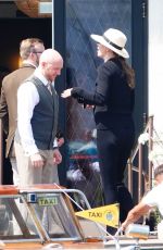 KARLIE KLOSS Arrives in Venice Ahead of Jeff Bezos