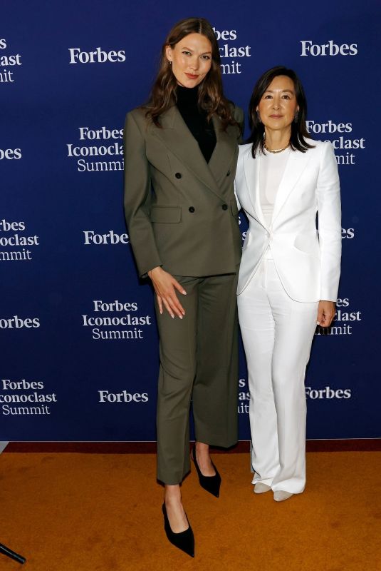 KARLIE KLOSS at 2025 Forbes Iconoclast Summit in New York City 06/05/2025