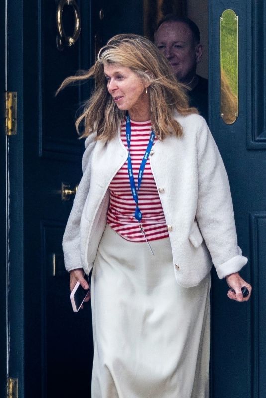 KATE GARRAWAY Leaves a Beauty Clinic in London 06/05/2025