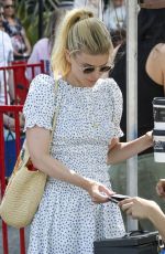 KATE MARA Out Shopping at Farmer