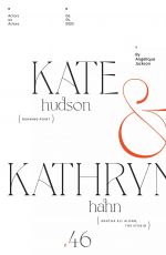 KATHRYN HAHN and KATE HUDSON in Variety