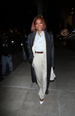 KEKE PALMER Arrives at Jamie Foxx