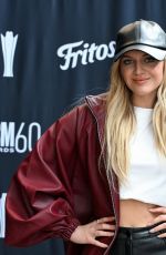 KELSEA BALLERINI at Media Row Ahead of 60th Academy of Country Music Awards in Frisco 05/06/2025