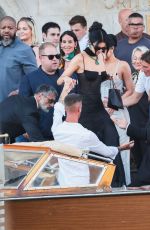 KENDALL and KYLE JENNER Arrives at Jeff Bezos Wedding in Venice 06/27/2025