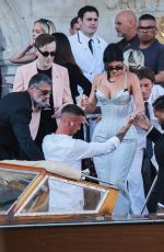 KENDALL and KYLE JENNER Arrives at Jeff Bezos Wedding in Venice 06/27/2025