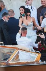 KENDALL and KYLE JENNER Arrives at Jeff Bezos Wedding in Venice 06/27/2025