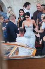 KENDALL and KYLE JENNER Arrives at Jeff Bezos Wedding in Venice 06/27/2025