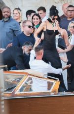 KENDALL and KYLE JENNER Arrives at Jeff Bezos Wedding in Venice 06/27/2025
