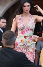 KENDALL and KYLE JENNER Board a Water Taxi en Route to Jeff Bezos Pre-wedding Dinner in Venice 06/26/2025