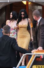 KENDALL and KYLE JENNER Board a Water Taxi en Route to Jeff Bezos Pre-wedding Dinner in Venice 06/26/2025