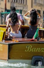 KENDALL and KYLIE JENNER Out and About in Venice 06/28/2025