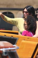 KENDALL and KYLIE JENNER Out at Water Taxi in Venice 06/28/2025