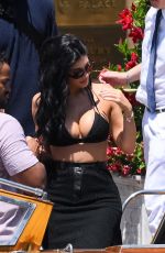 KENDALL and KYLIE JENNER Out at Water Taxi in Venice 06/28/2025