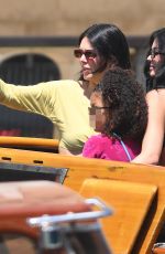 KENDALL and KYLIE JENNER Out at Water Taxi in Venice 06/28/2025
