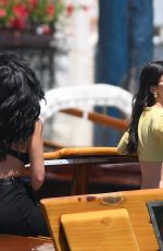 KENDALL and KYLIE JENNER Out at Water Taxi in Venice 06/28/2025
