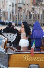KENDALL and KYLIE JENNER Outside Hotel Gritti in Venice 06/28/2025