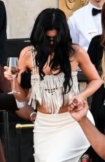 KENDALL and KYLIE JENNER Outside Hotel Gritti in Venice 06/28/2025